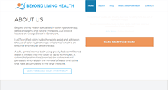 Desktop Screenshot of beyondlivinghealth.com.au